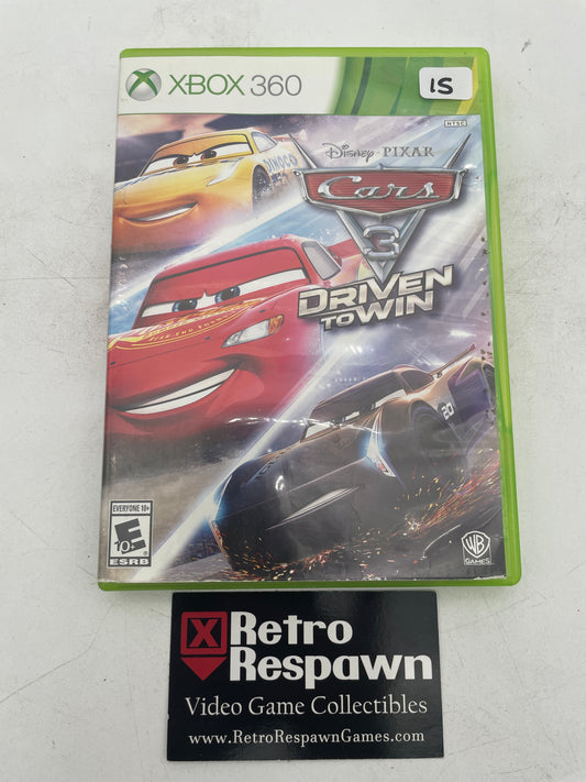 Cars 3 Driven to Win - Xbox 360 (Complete)
