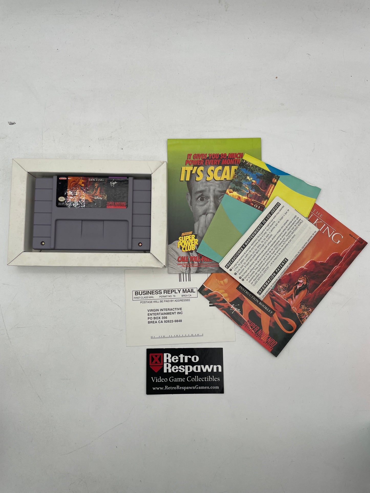 The Lion King - Super Nintendo (Complete)