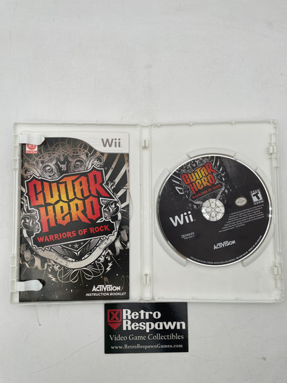 Guitar Hero: Warriors of Rock - Wii (Complete)