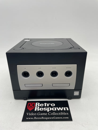 Black GameCube System - Gamecube (Console, Controller all wires + Memory Card)