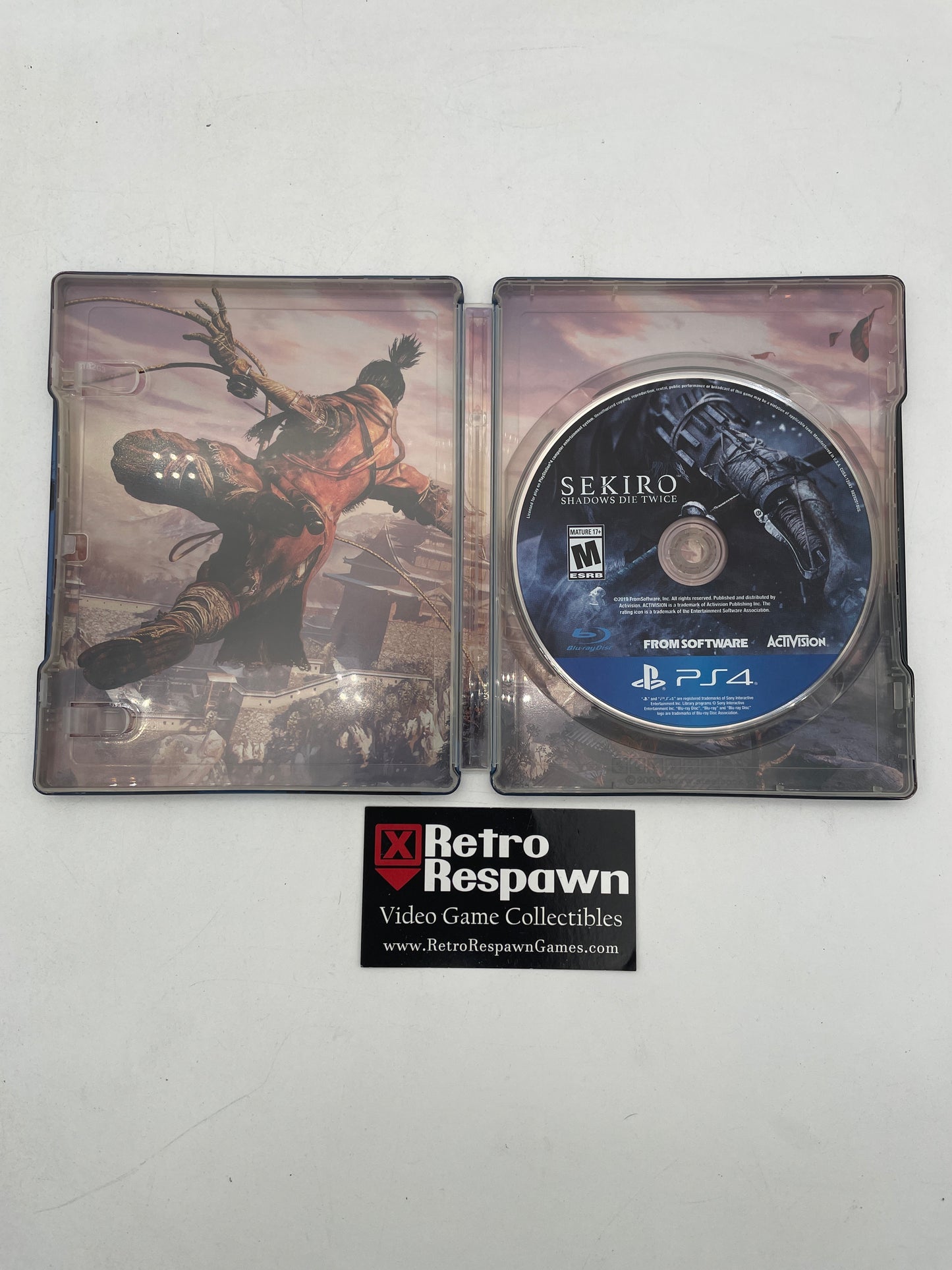 Sekiro: Shadows Die Twice [Steelbook] - Playstation 4 (Complete)