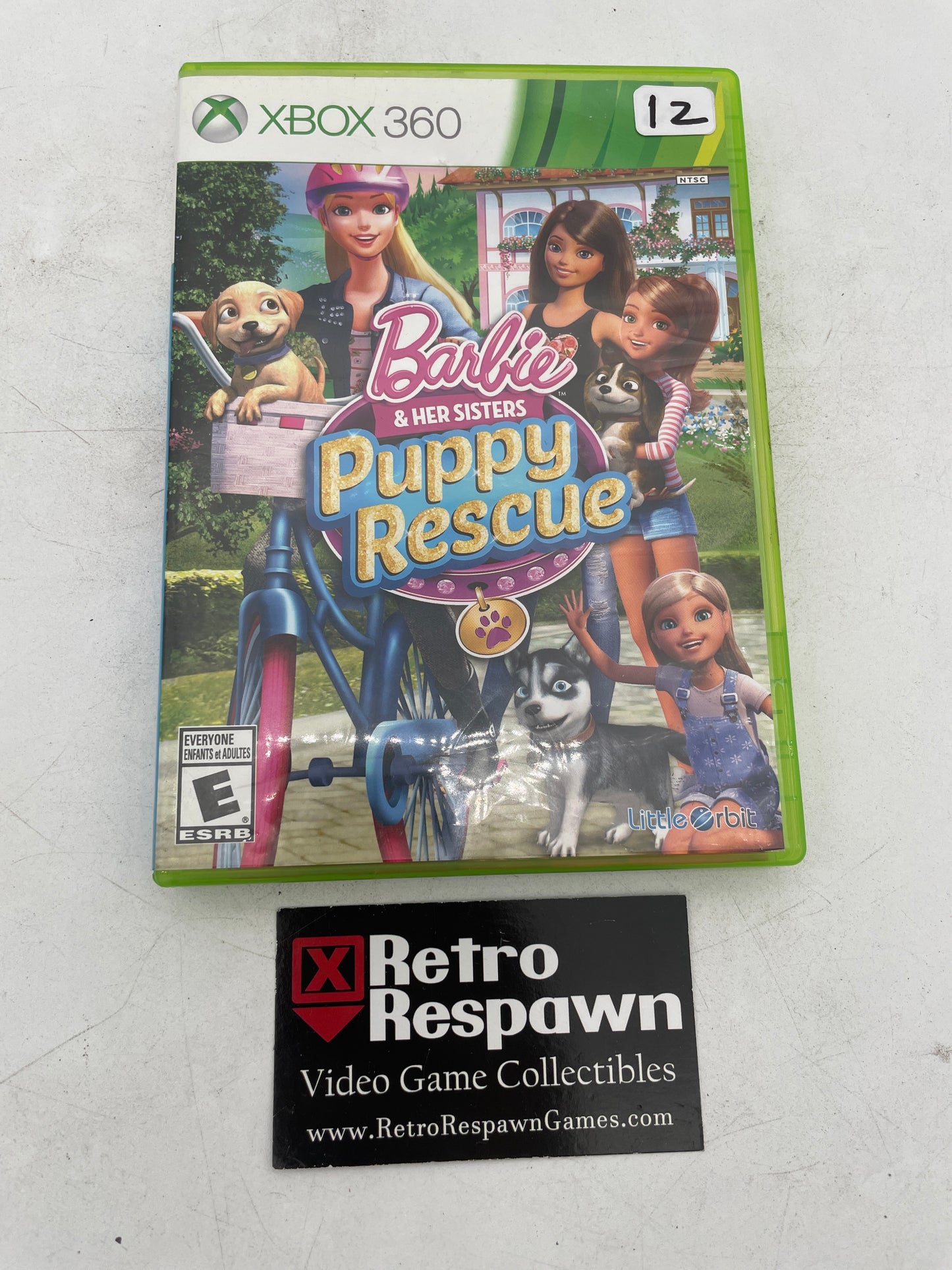 Barbie and Her Sisters: Puppy Rescue - Xbox 360 (Complete)
