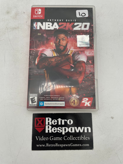 NBA 2K20 - Nintendo Switch (Complete)