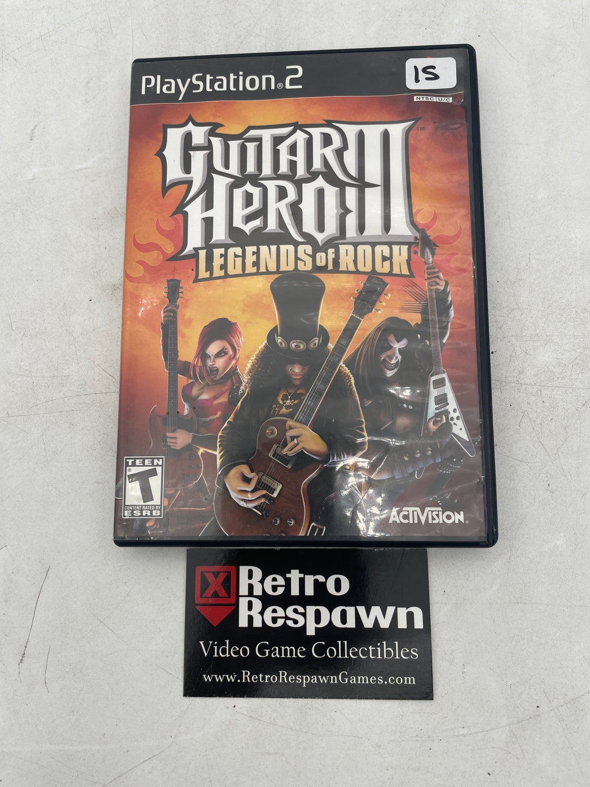 Guitar Hero III Legends of Rock - Playstation 2 (Complete)