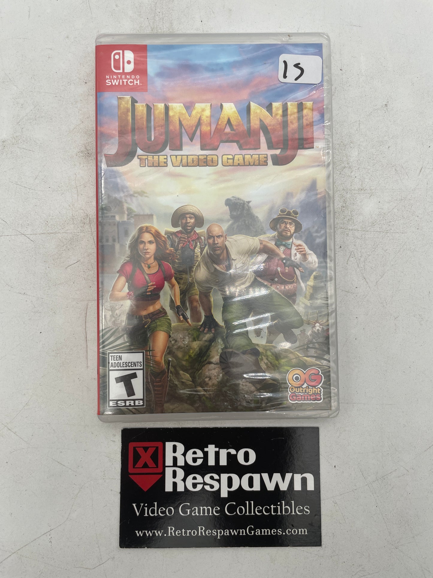 Jumanji: The Video Game - Nintendo Switch (Sealed)