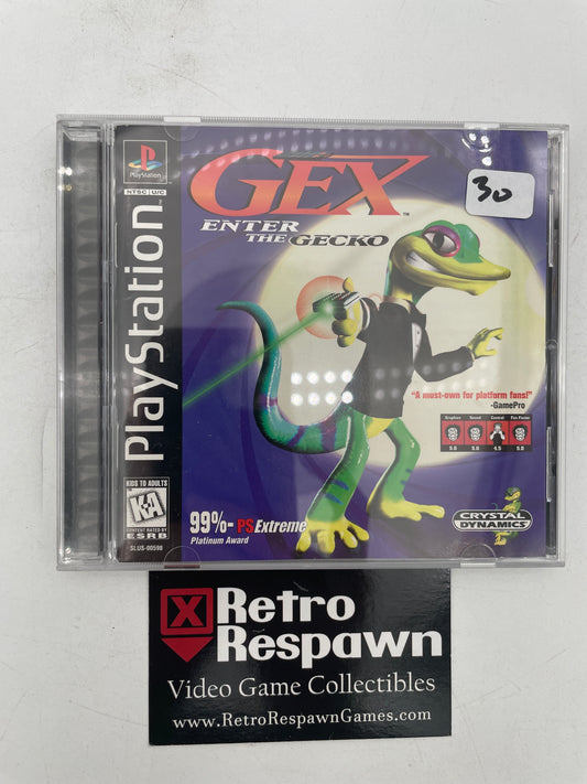 Gex Enter the Gecko - Playstation (Complete)