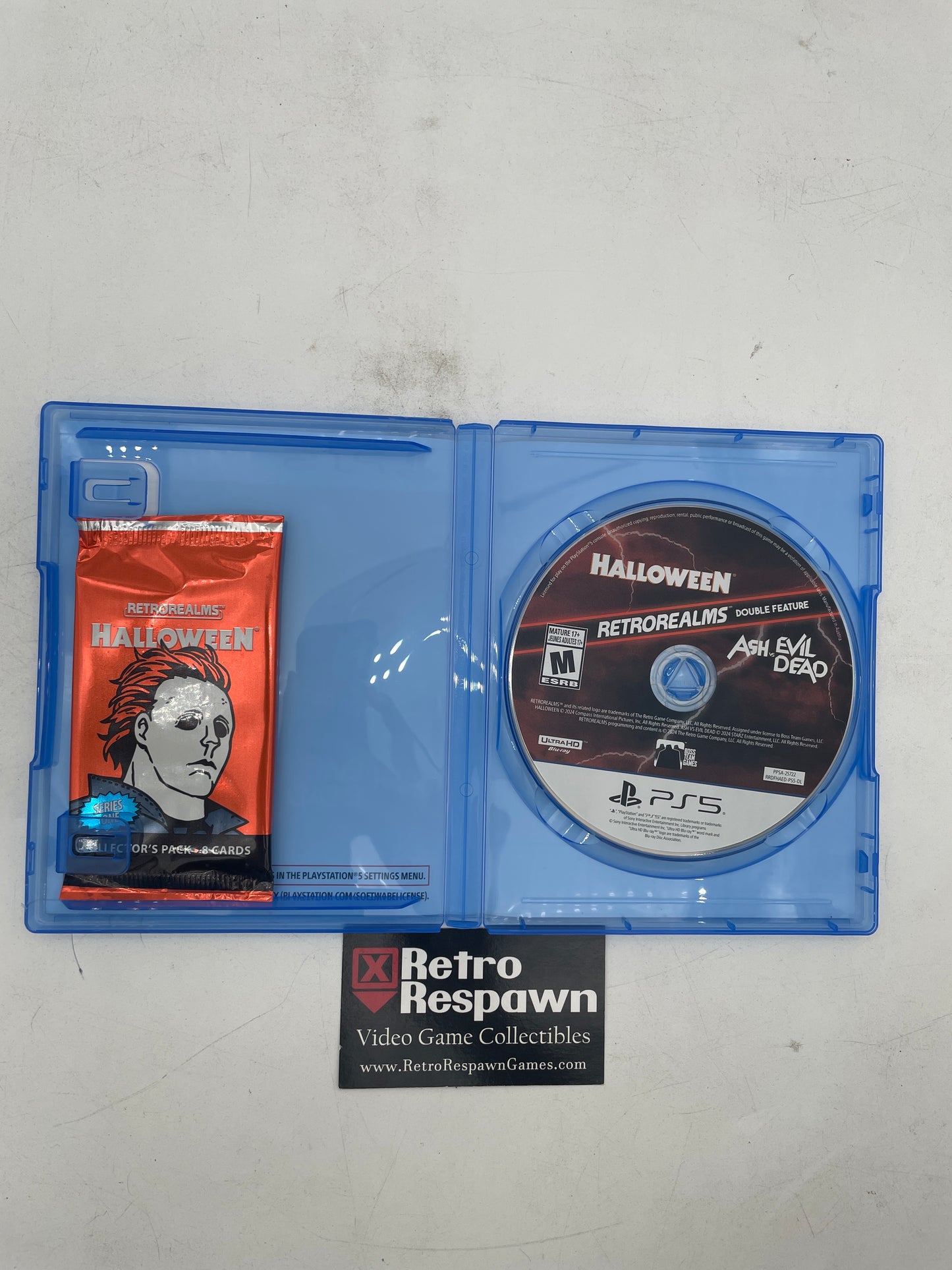 Retrorealms Double Feature Halloween/ Ash vs Evil Dead - PlayStation 5 (Complete)