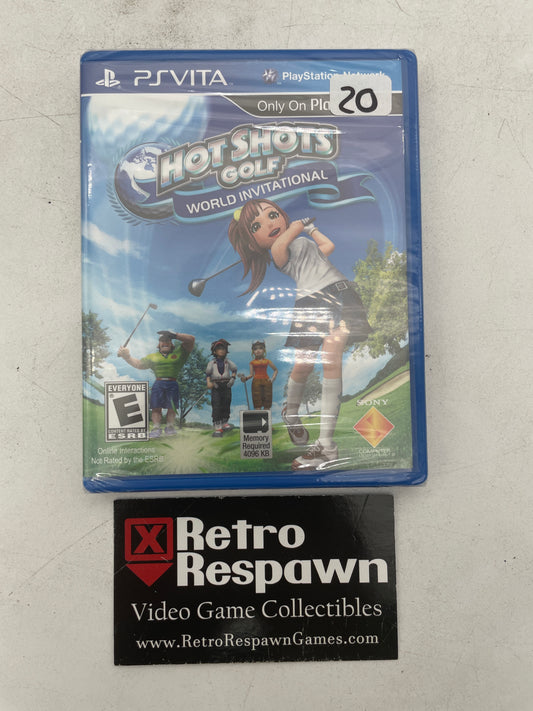 Hot Shots Golf World Invitational - Playstation Vita (Sealed)