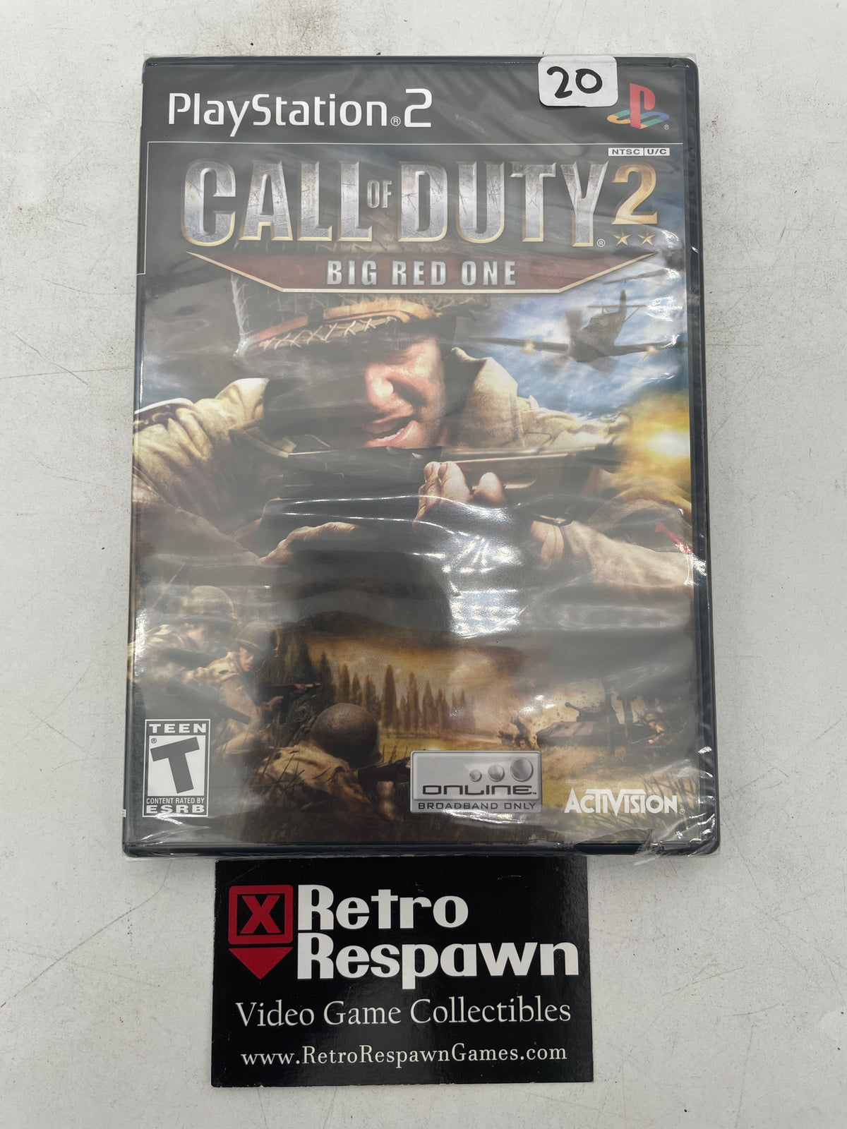 Call of Duty 2 Big Red One - Playstation 2 (Sealed)