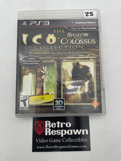 Ico & Shadow of the Colossus Collection - Playstation 3 (Complete)