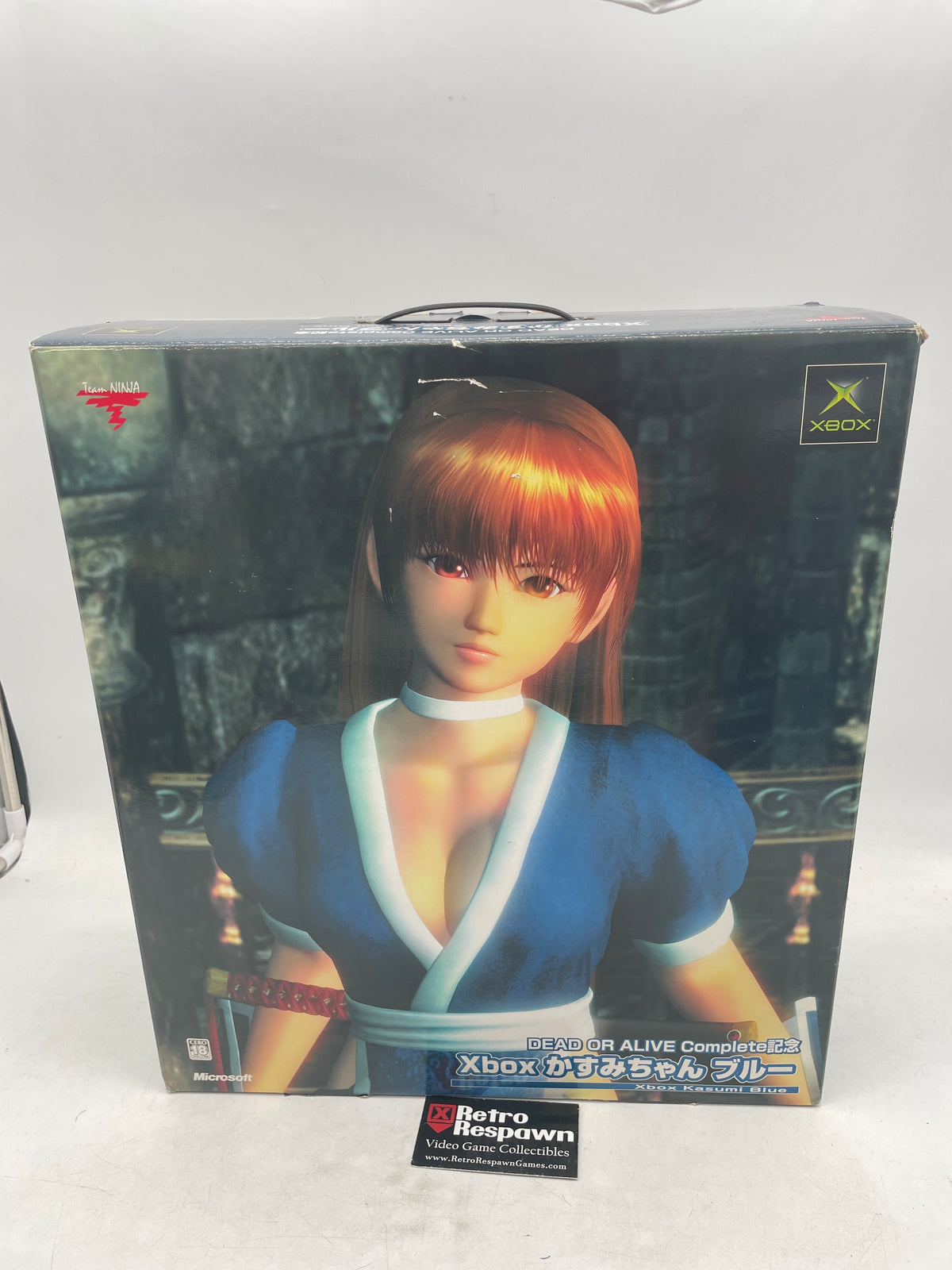 Kasumi Blue Xbox Dead or Alive Console - JP Xbox (Complete)