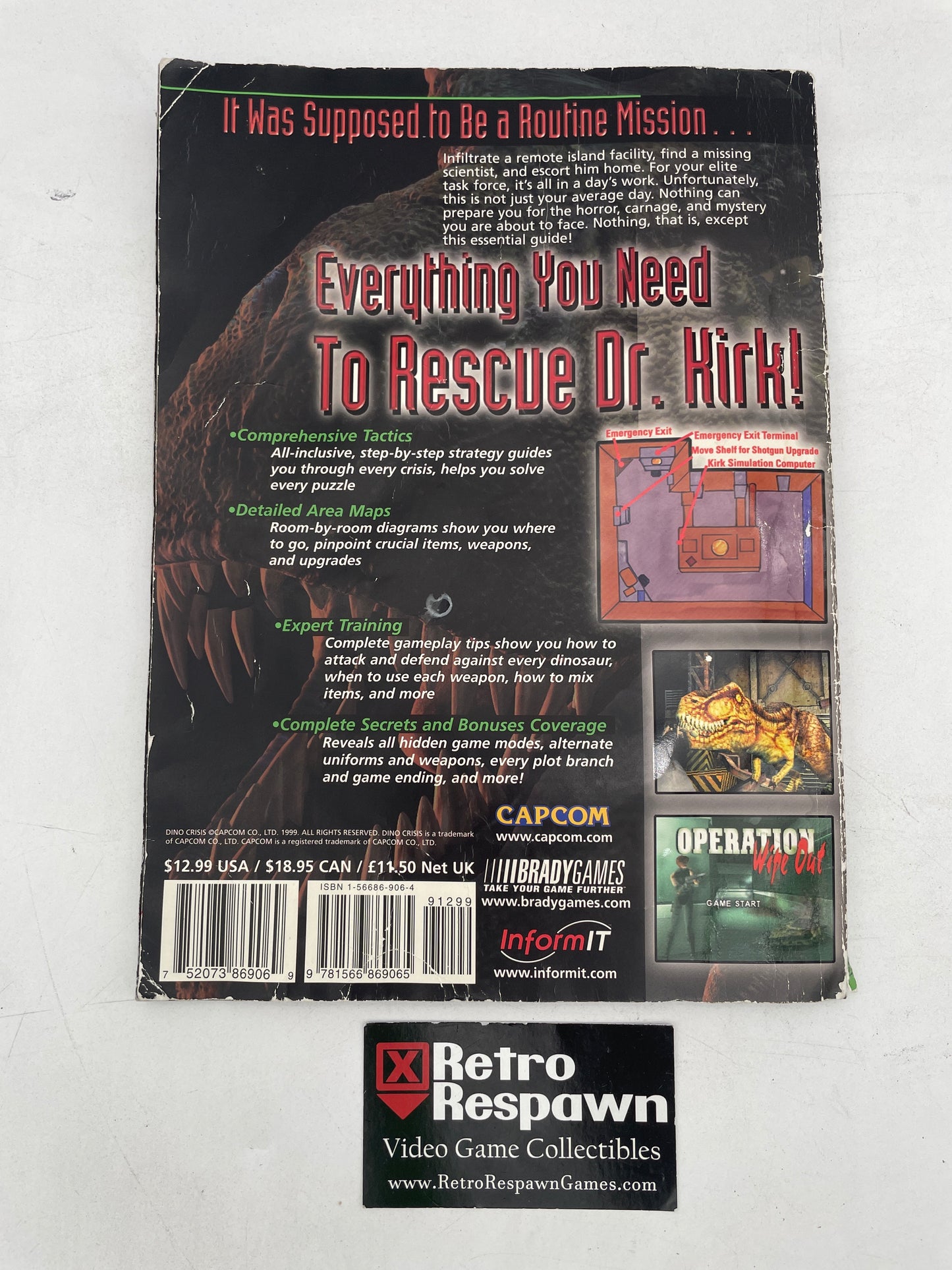 Dino Crisis Official Strategy Guide - Brady Games