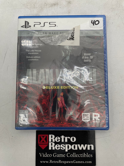 Alan Wake 2 [Deluxe Edition] - Playstation 5 (Complete)