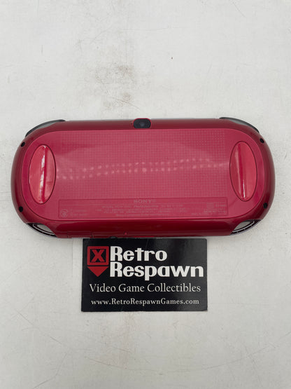 Red Modded PSVita 1000 - PS VITA (Console + Charger)