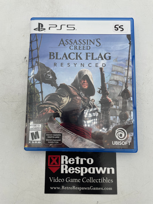 Assassin's Creed Black Flag Resynced - Playstation 5 (Complete)