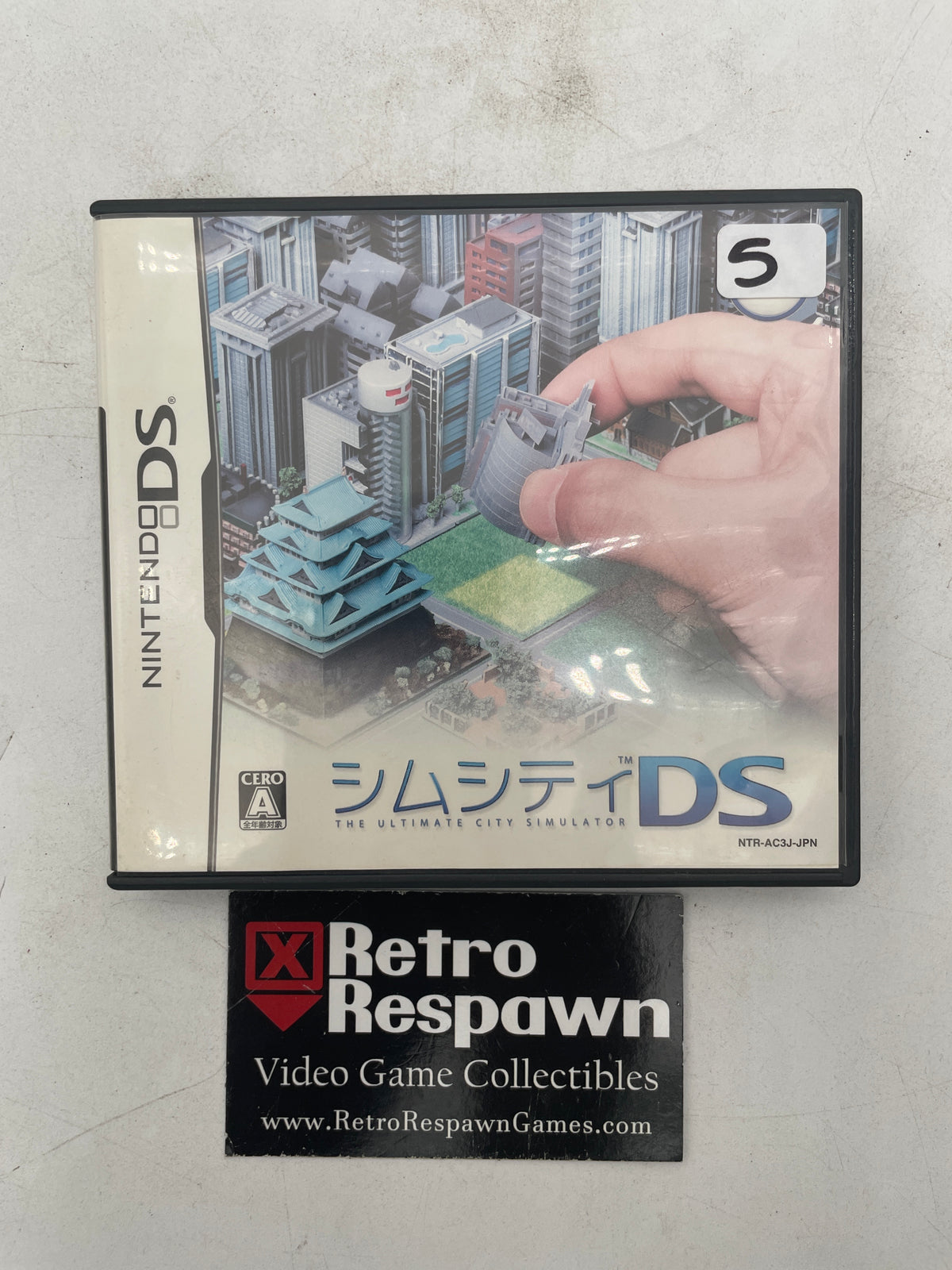 SimCity The Ultimate City Simulator - JP Nintendo DS (Complete)