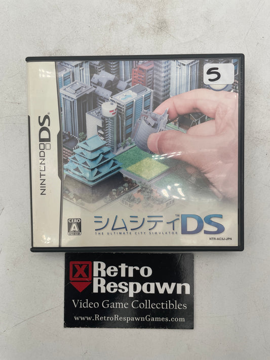 SimCity The Ultimate City Simulator - JP Nintendo DS (Complete)