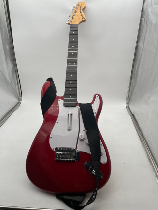 Mad Catz Rockband 2 Xbox 360 Fender Stratocaster Guitar Wooden (Guitar Only)