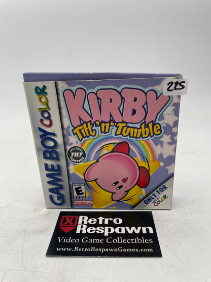 Kirby Tilt and Tumble - GameBoy Color (Complete)