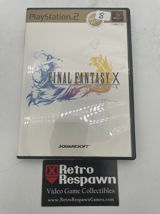 Final Fantasy X [Mega Hits] - JP Playstation 2 (Complete)