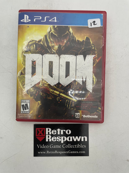 Doom - Playstation 4 (Missing Manual)