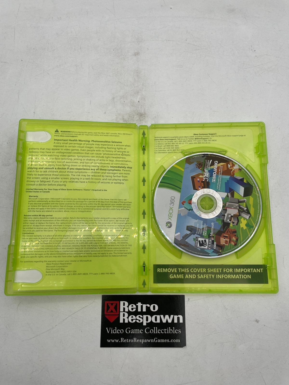 Minecraft - Xbox 360 (Missing Manual)