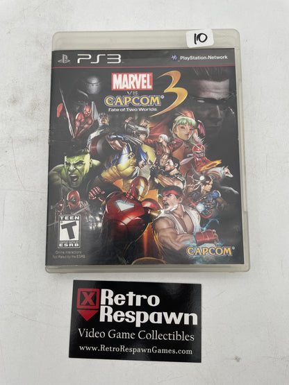 Marvel Vs. Capcom 3: Fate of Two Worlds - Playstation 3 (Complete)
