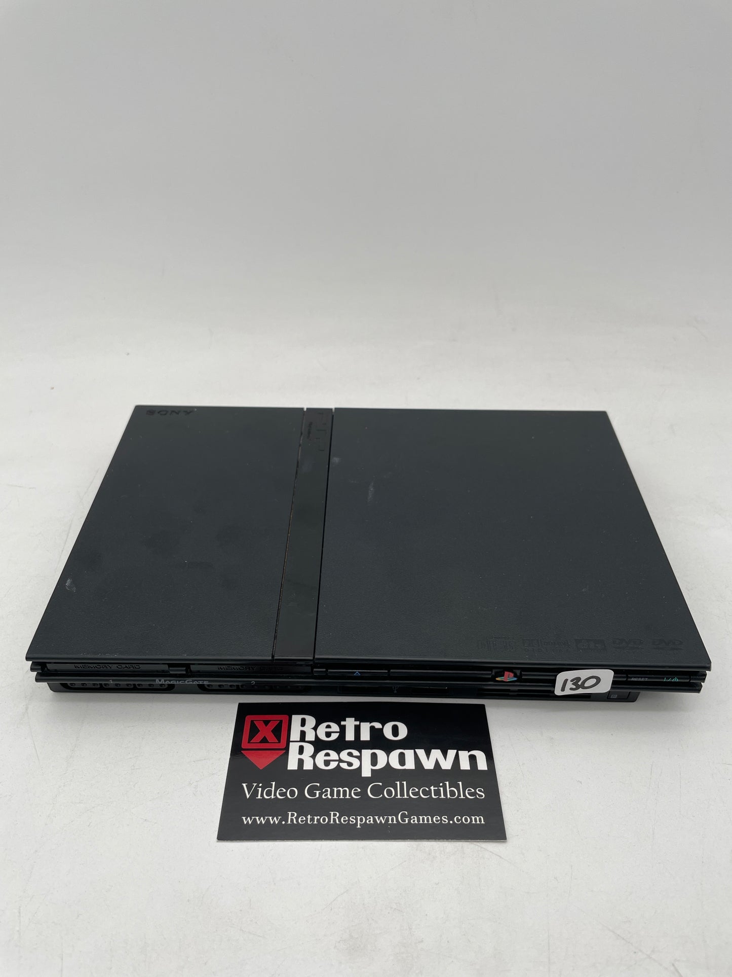 Black Slim Playstation 2 System - Playstation 2 (Console,Controller, all Wires,Memory Card)