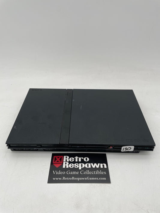 Black Slim Playstation 2 System - Playstation 2 (Console,Controller, all Wires,Memory Card)