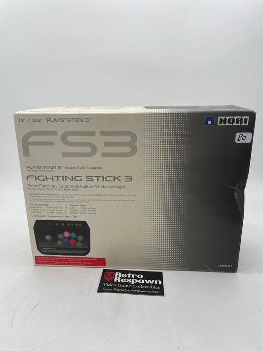Hori Fighting Stick 3 - Playstation 3 (Complete)
