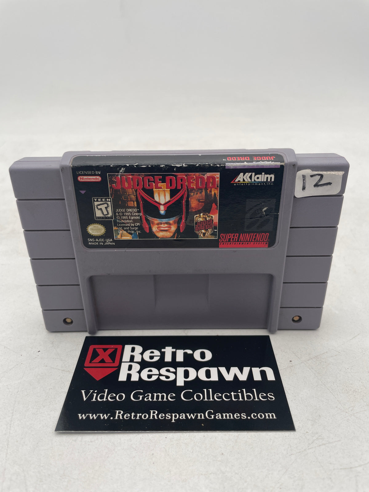 Judge Dredd - Super Nintendo (Game Only)