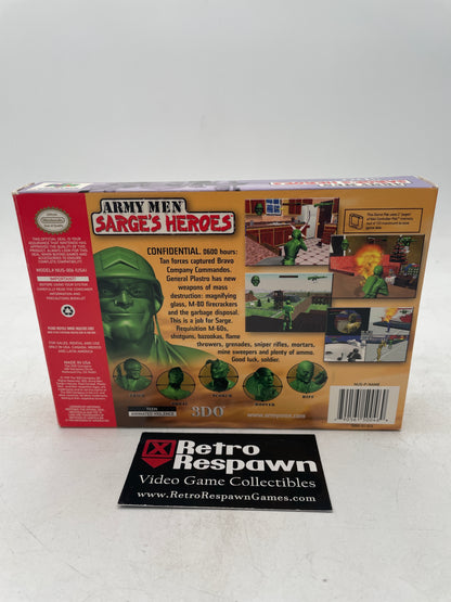 Army Men Sarge's Heroes - Nintendo 64 (Complete)