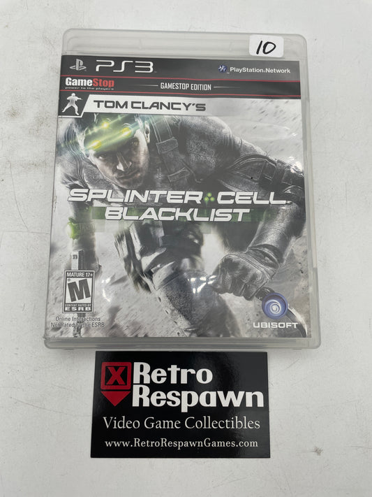 Splinter Cell: Blacklist [Gamestop Edition] - Playstation 3 (Complete)