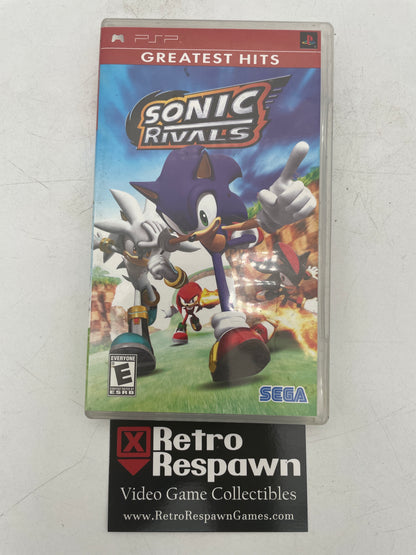 Sonic Rivals [Greatest Hits] - PSP (Complete)