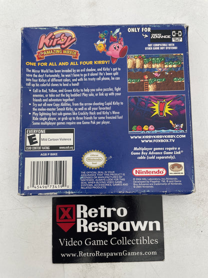 Kirby and the Amazing Mirror - GameBoy Advance (Complete)