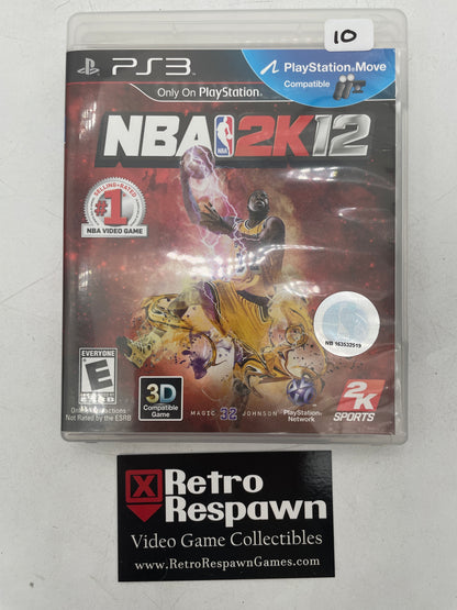 NBA 2K12 - Playstation 3 (Complete)