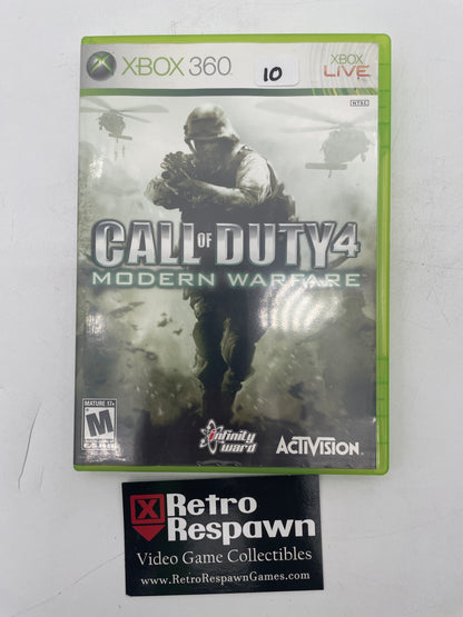 Call of Duty 4 Modern Warfare - Xbox 360 (Complete)