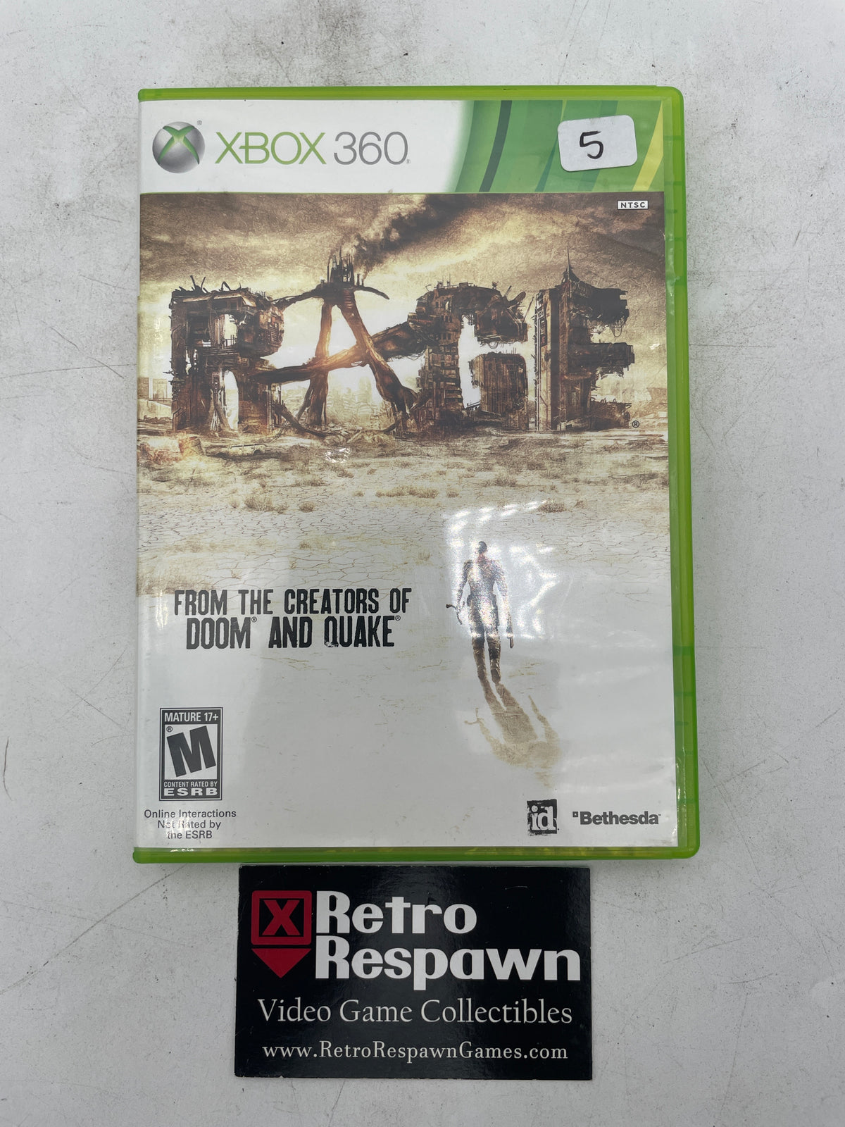 Rage [Anarchy Edition] - Xbox 360 (Complete)
