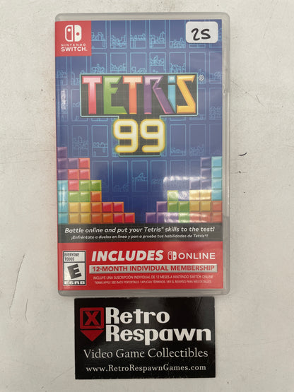 Tetris 99 - Nintendo Switch (Complete)