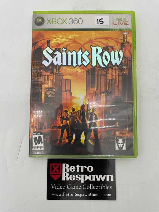 Saints Row - Xbox 360 (Complete)