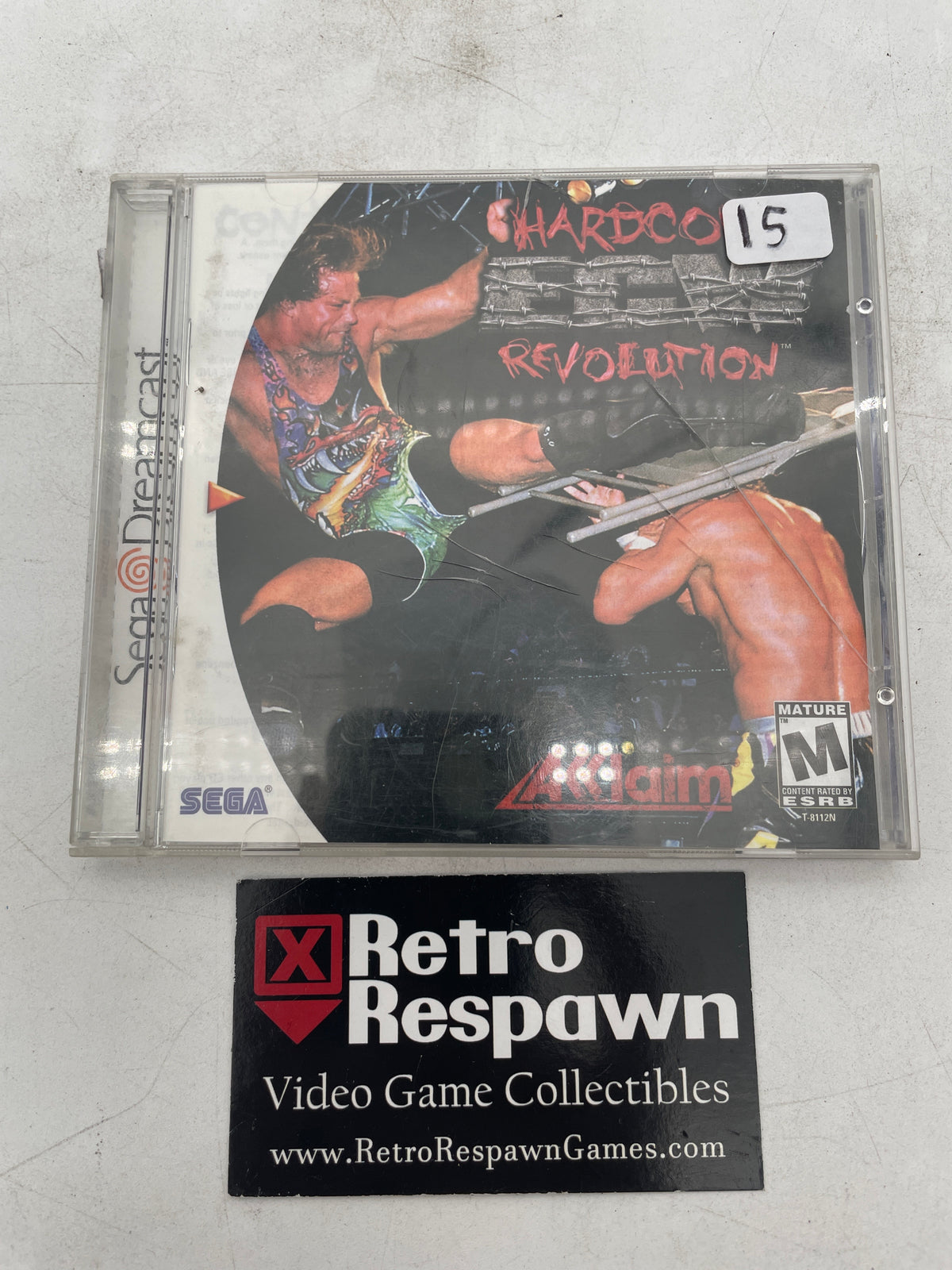 ECW Hardcore Revolution - Sega Dreamcast (Complete)