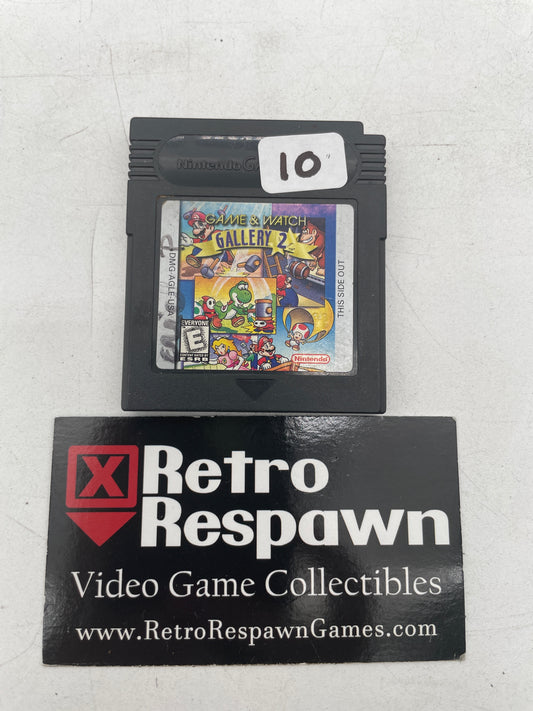 Game and Watch Gallery 2 - GameBoy Color (Game Only)