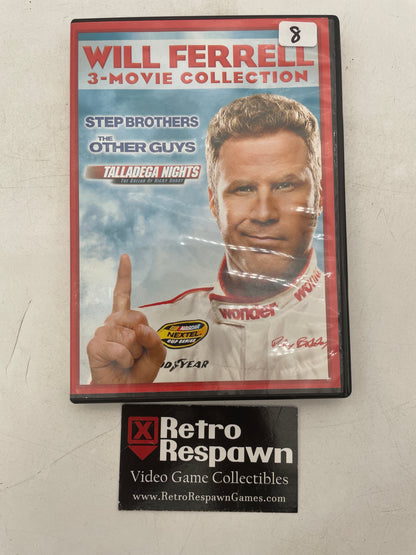 Will Ferrell 3 Movie Collection - DVD (Complete)