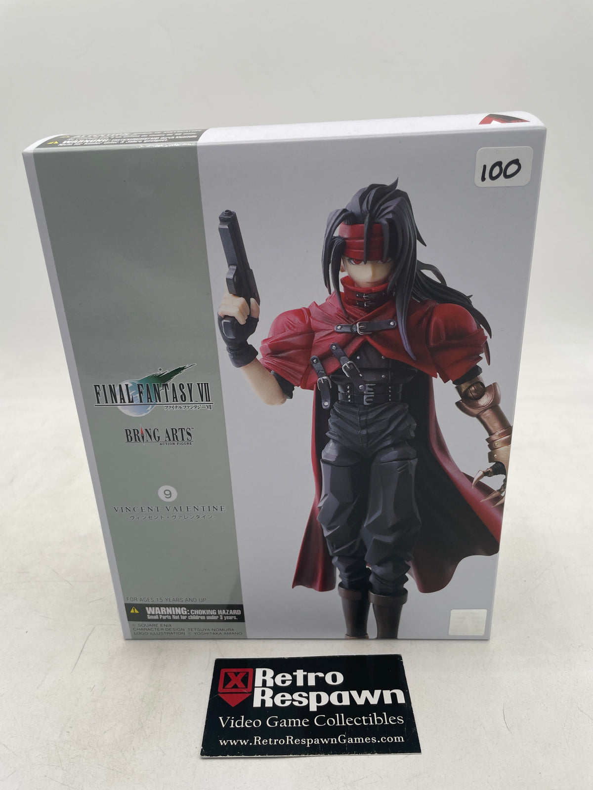 Vincent Valentine Bring Arts Action Figure (Sealed)
