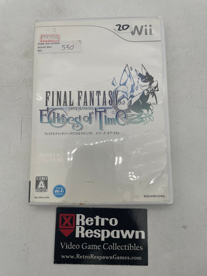 Final Fantasy Crystal Chronicles: Echoes Of Time - JP Wii (Complete)