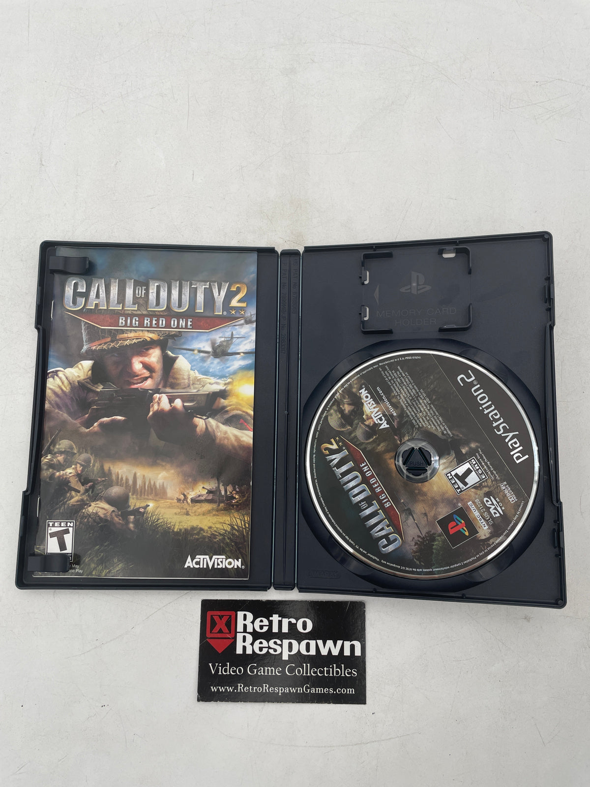 Call of Duty 2 Big Red One - Playstation 2 (Complete)