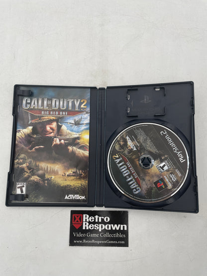 Call of Duty 2 Big Red One - Playstation 2 (Complete)