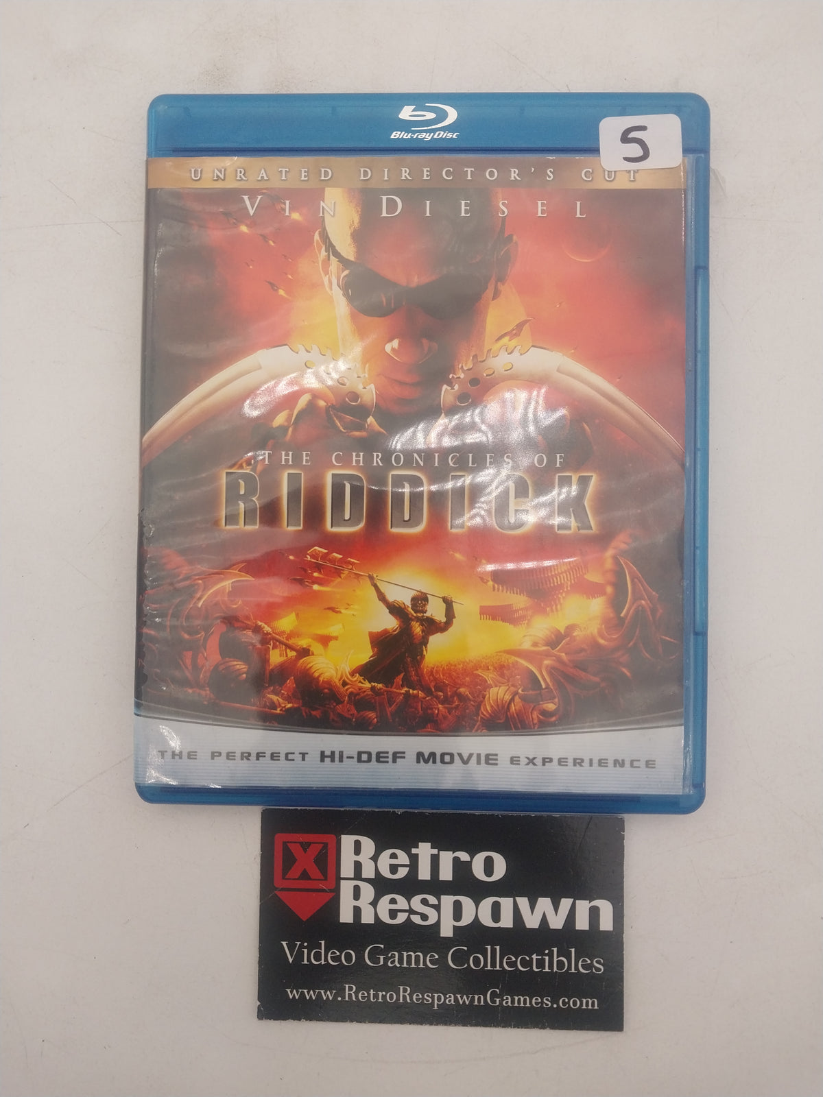 The Chronicles of Riddick Unrated Director's Cut - Bluray (Complete)