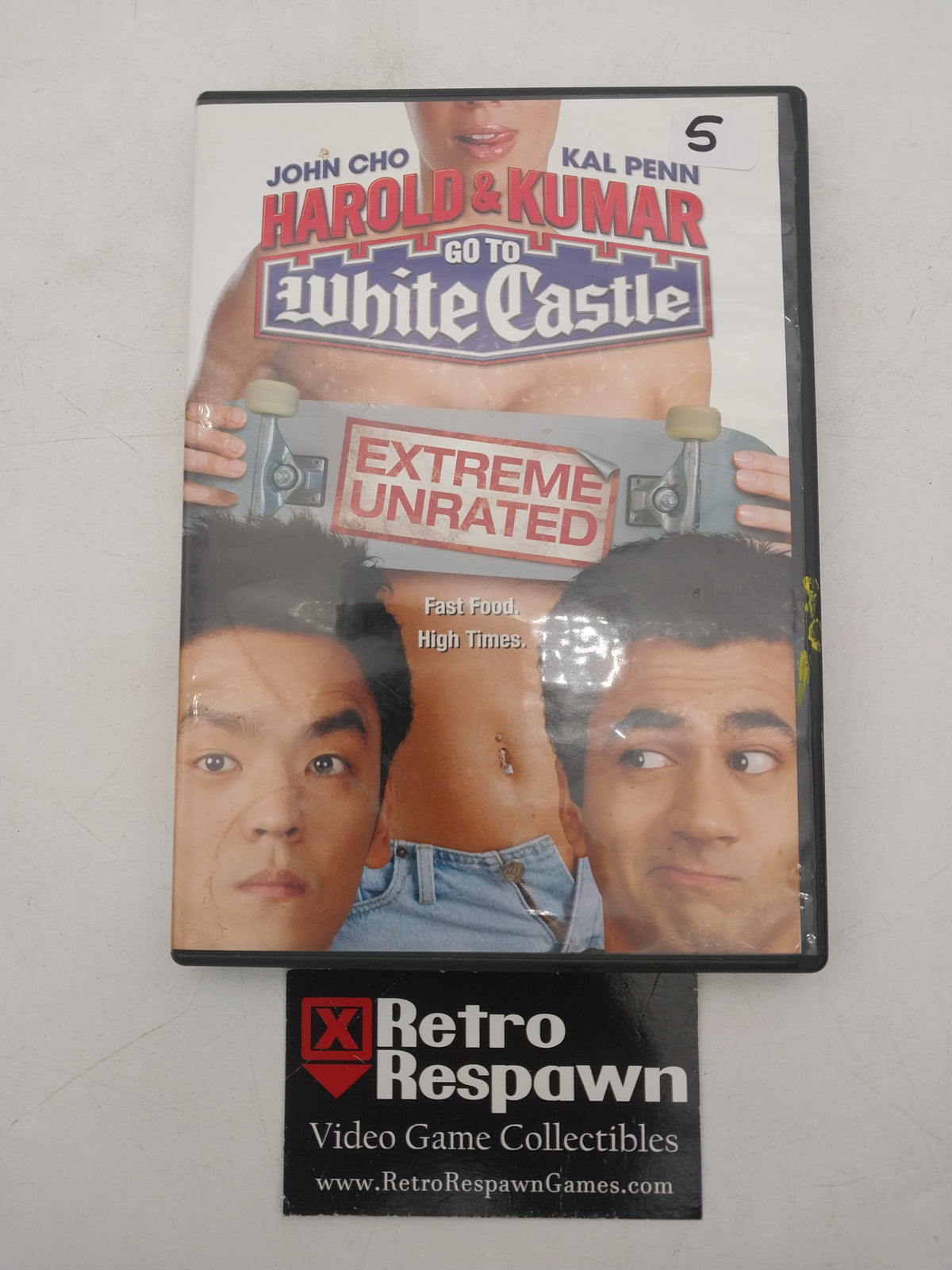 Harold and Kumar go to White Castle Extreme Unrated - DVD (Complete)
