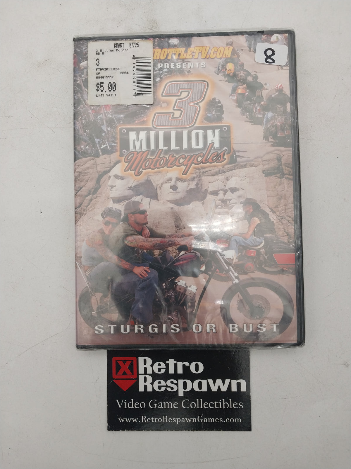 3 Million Motorcycles - DVD (Sealed)